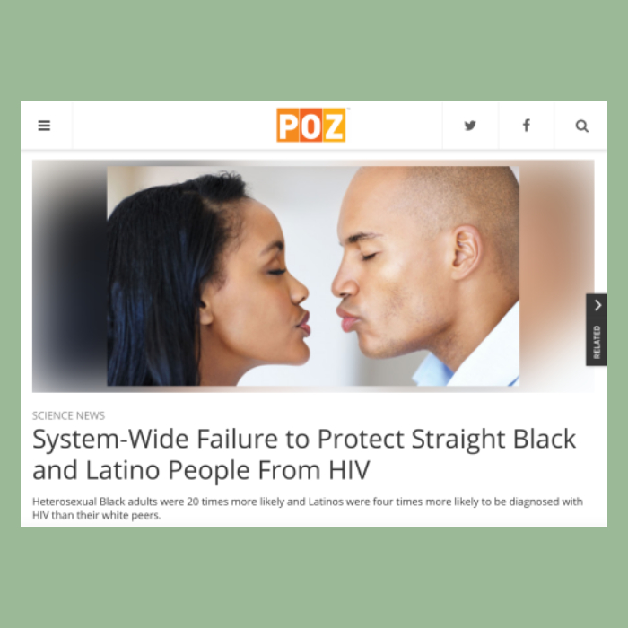 POZ Covers CAMP research on racial and ethnic disparities in HIV diagnosis